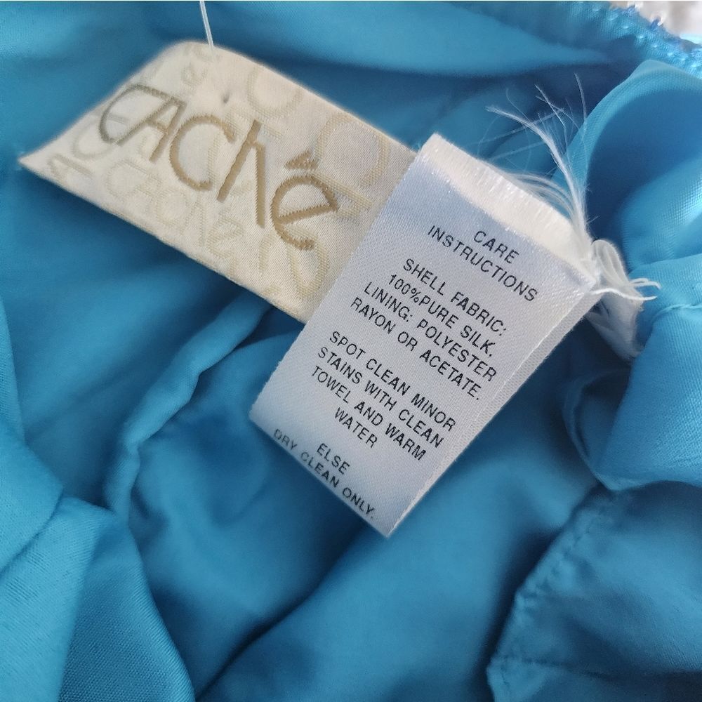 Cache Blue Halter Dress - Picture 10 of 16